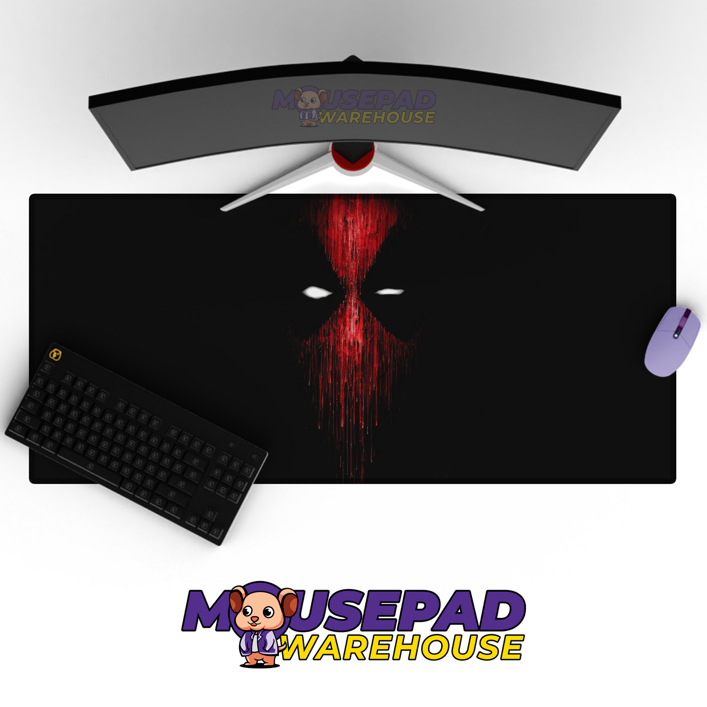 Deadpool V6 Mousepad Mockup