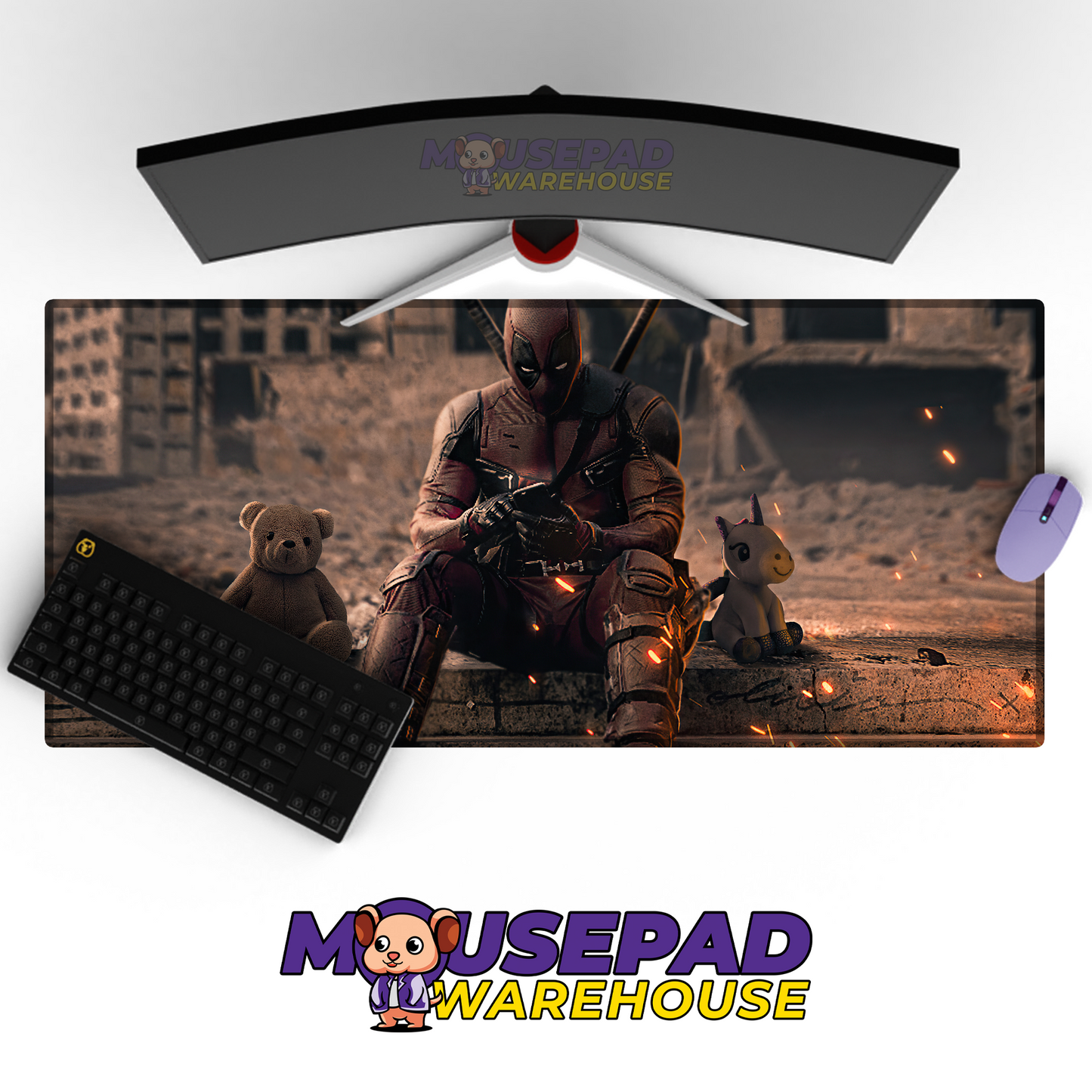 Deadpool V7 Mousepad Mockup