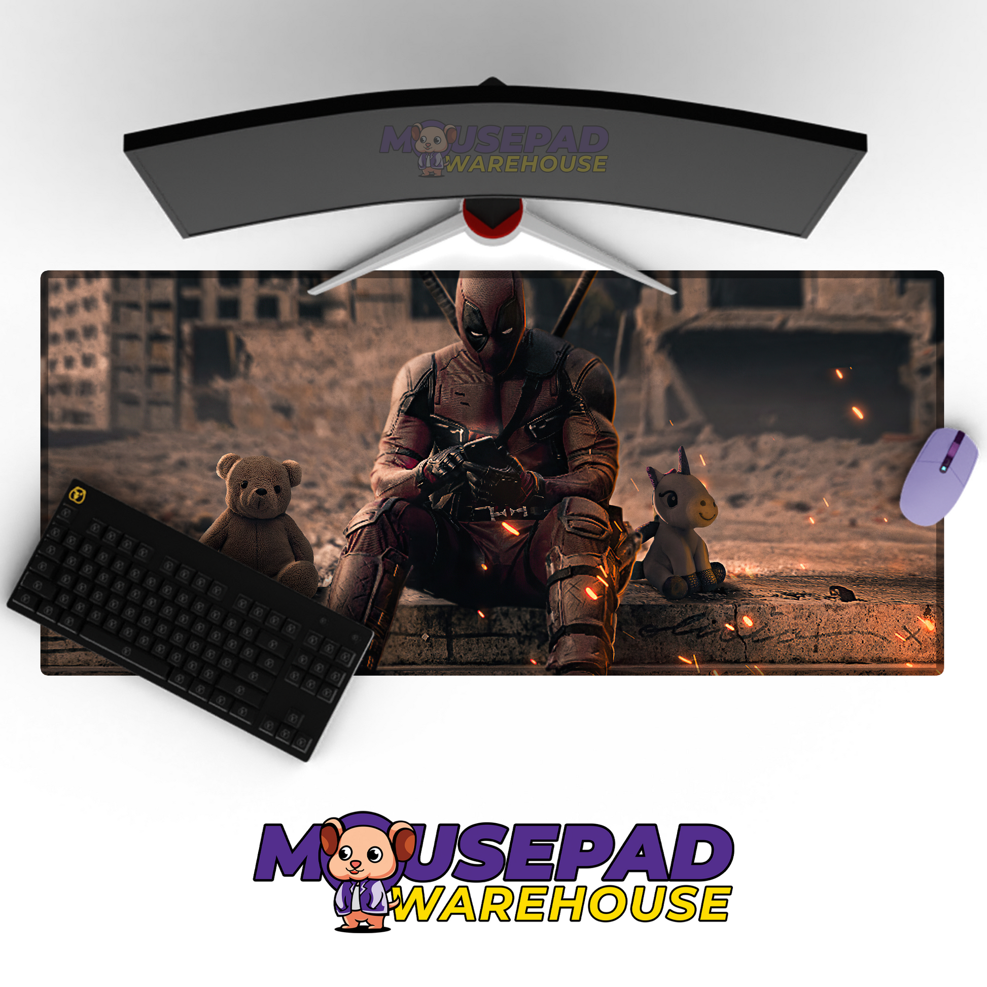 Deadpool V7 Mousepad Mockup