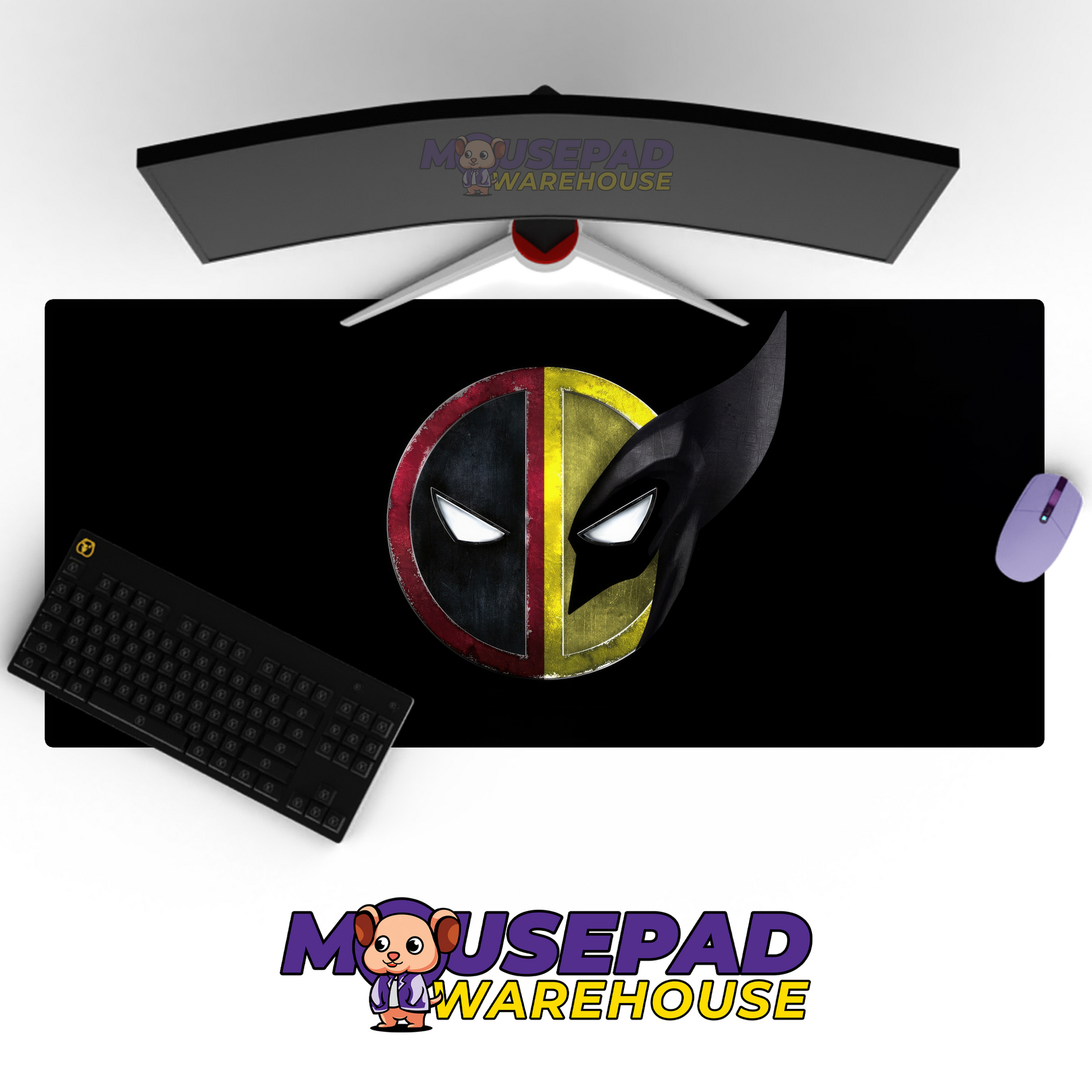 Deadpool V9 Mousepad Mockup