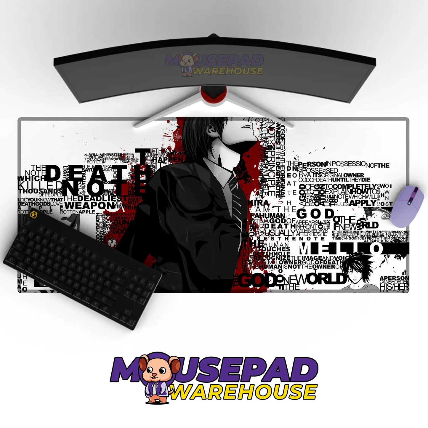 Death Note Anime Mousepad 105385 MousepadWarehouse.com