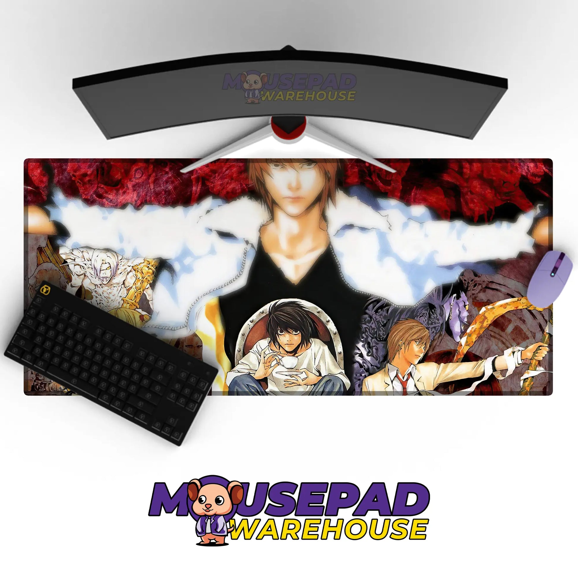 Death Note Anime Mousepad 153240 MousepadWarehouse.com