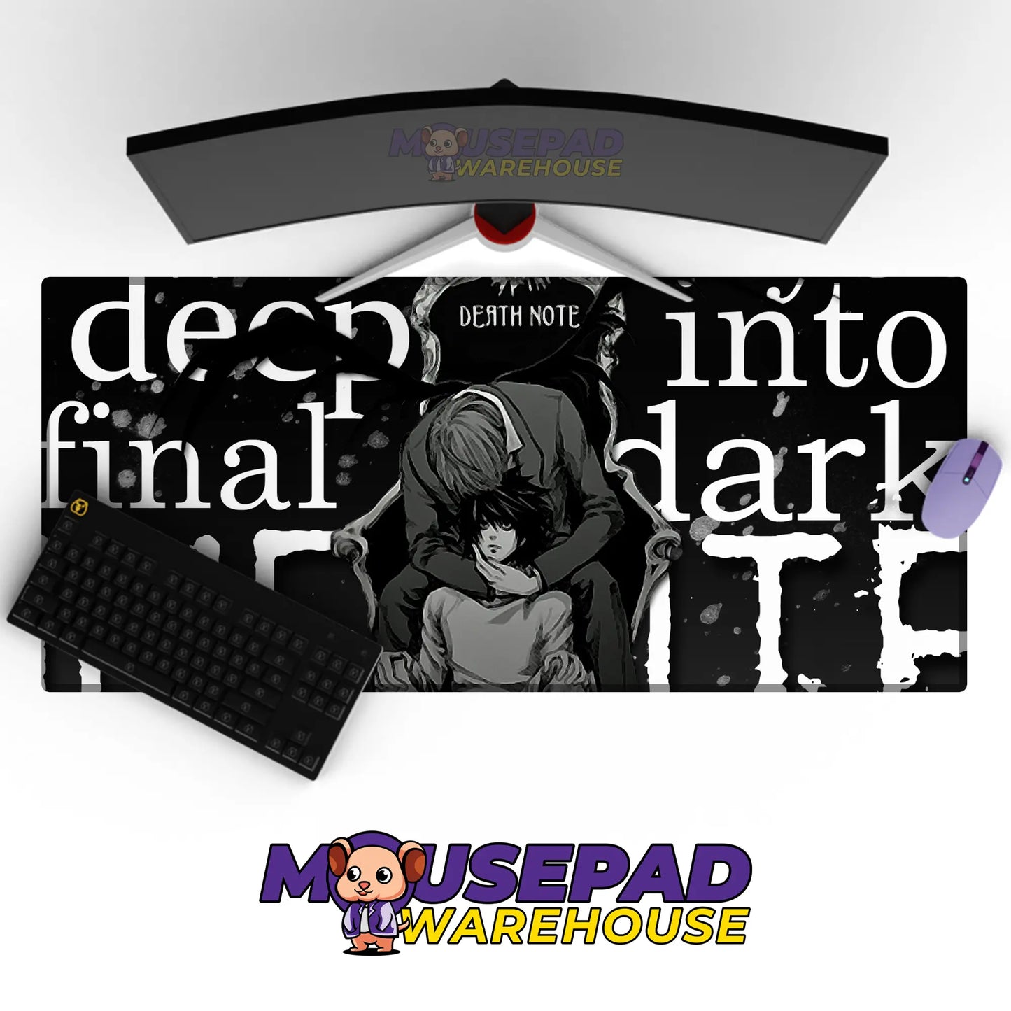 Death Note Anime Mousepad 153256 MousepadWarehouse.com