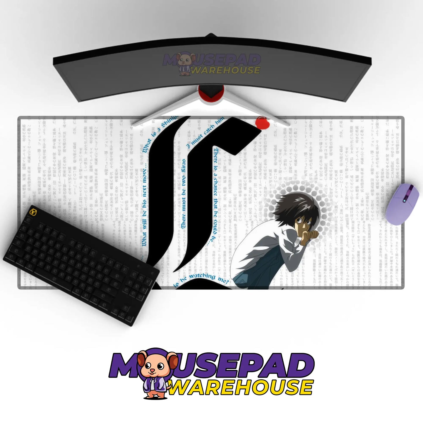 Death Note Anime Mousepad 153277 MousepadWarehouse.com