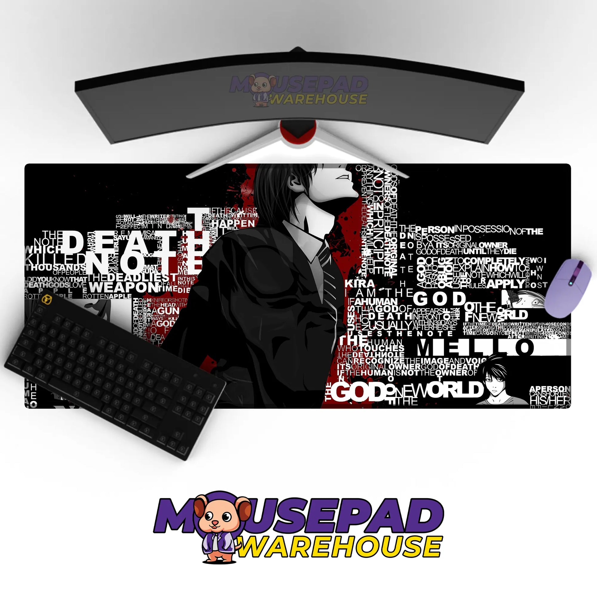 Death Note Anime Mousepad 332761 MousepadWarehouse.com