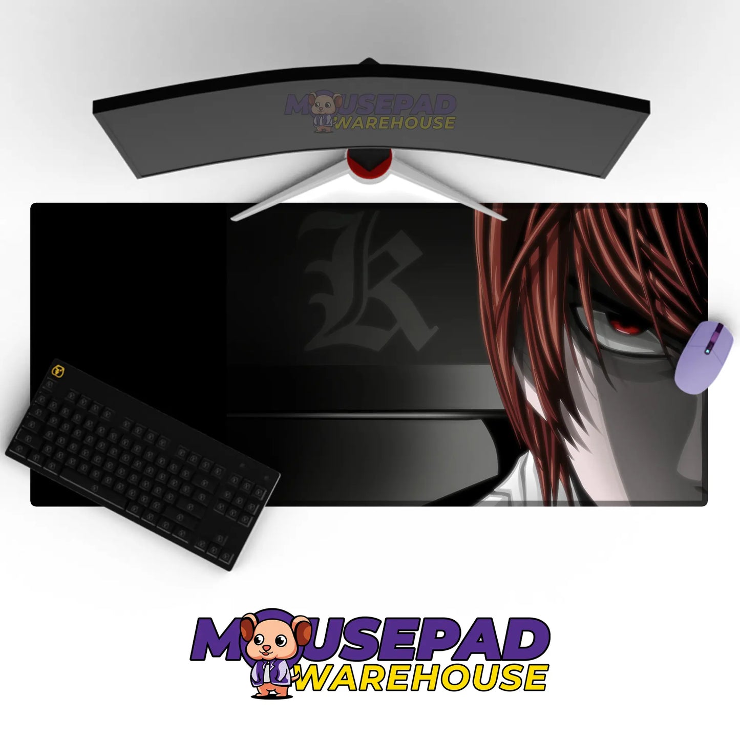 Death Note Anime Mousepad 609606 MousepadWarehouse.com