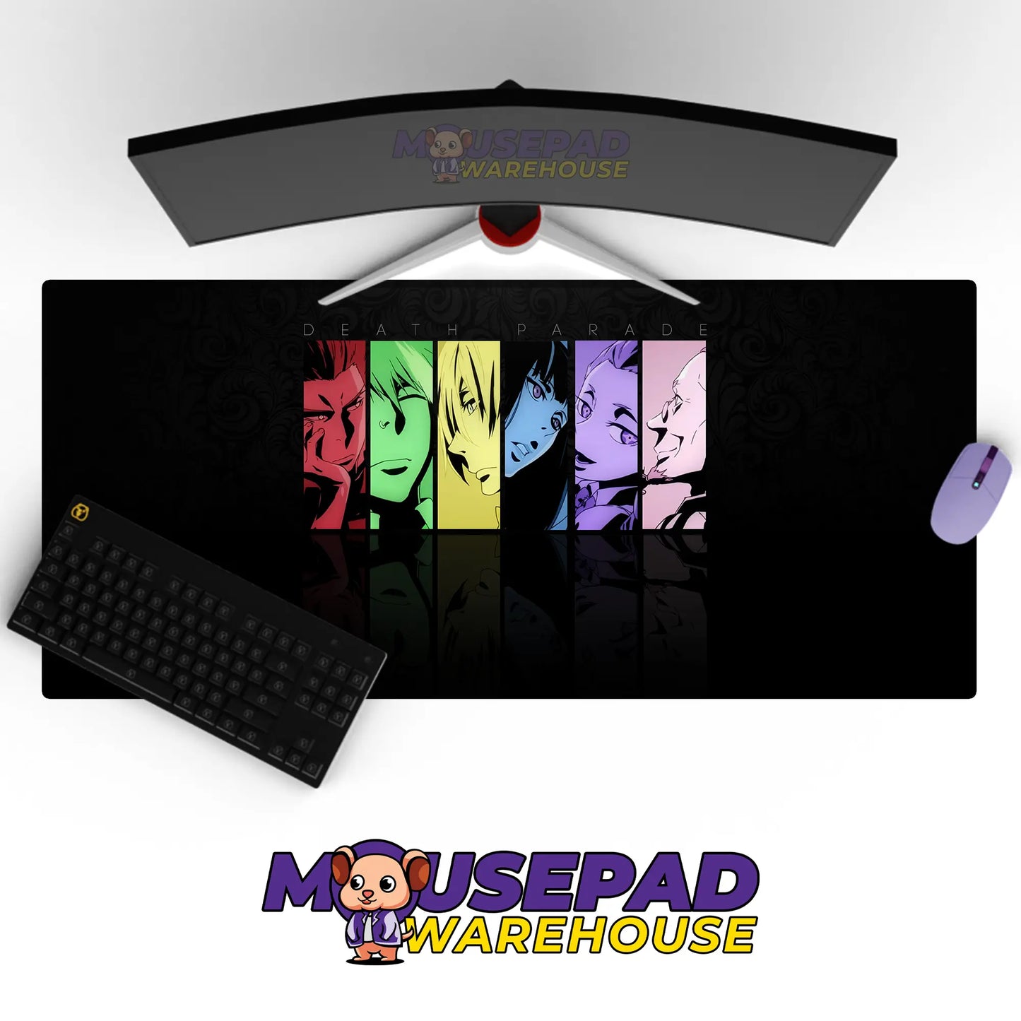 Death Parade Anime Mousepad 713767 MousepadWarehouse.com