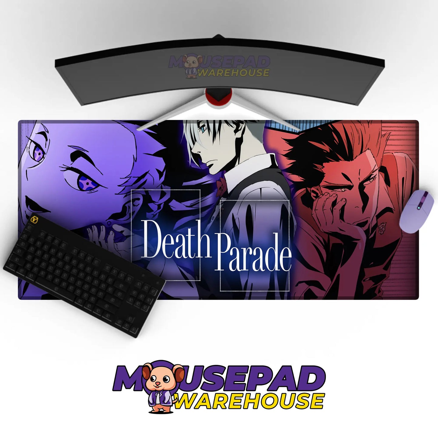 Death Parade Anime Mousepad 840936 MousepadWarehouse.com