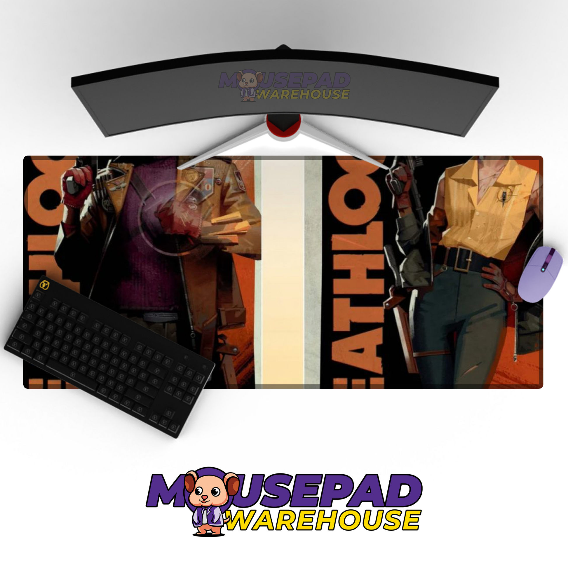Deathloop V10 Mousepad Mockup