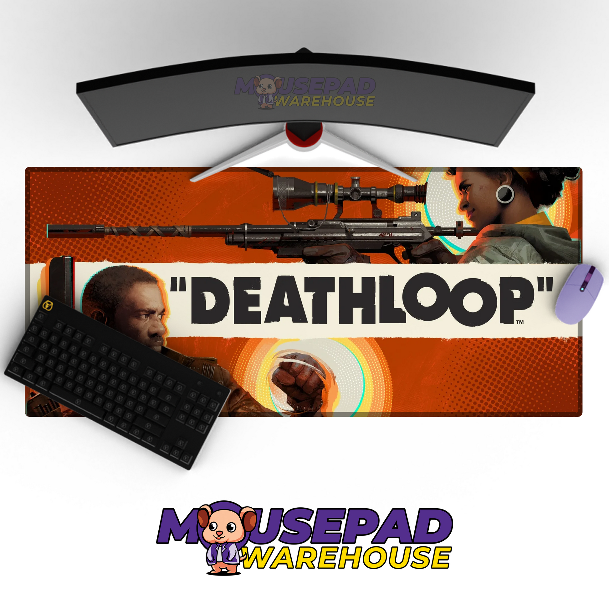 Deathloop V17 Mousepad Mockup