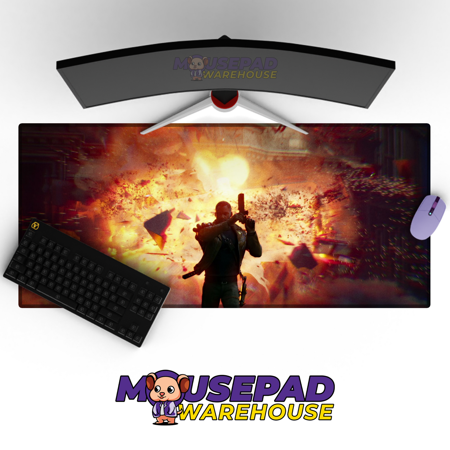 Deathloop V3 Mousepad Mockup