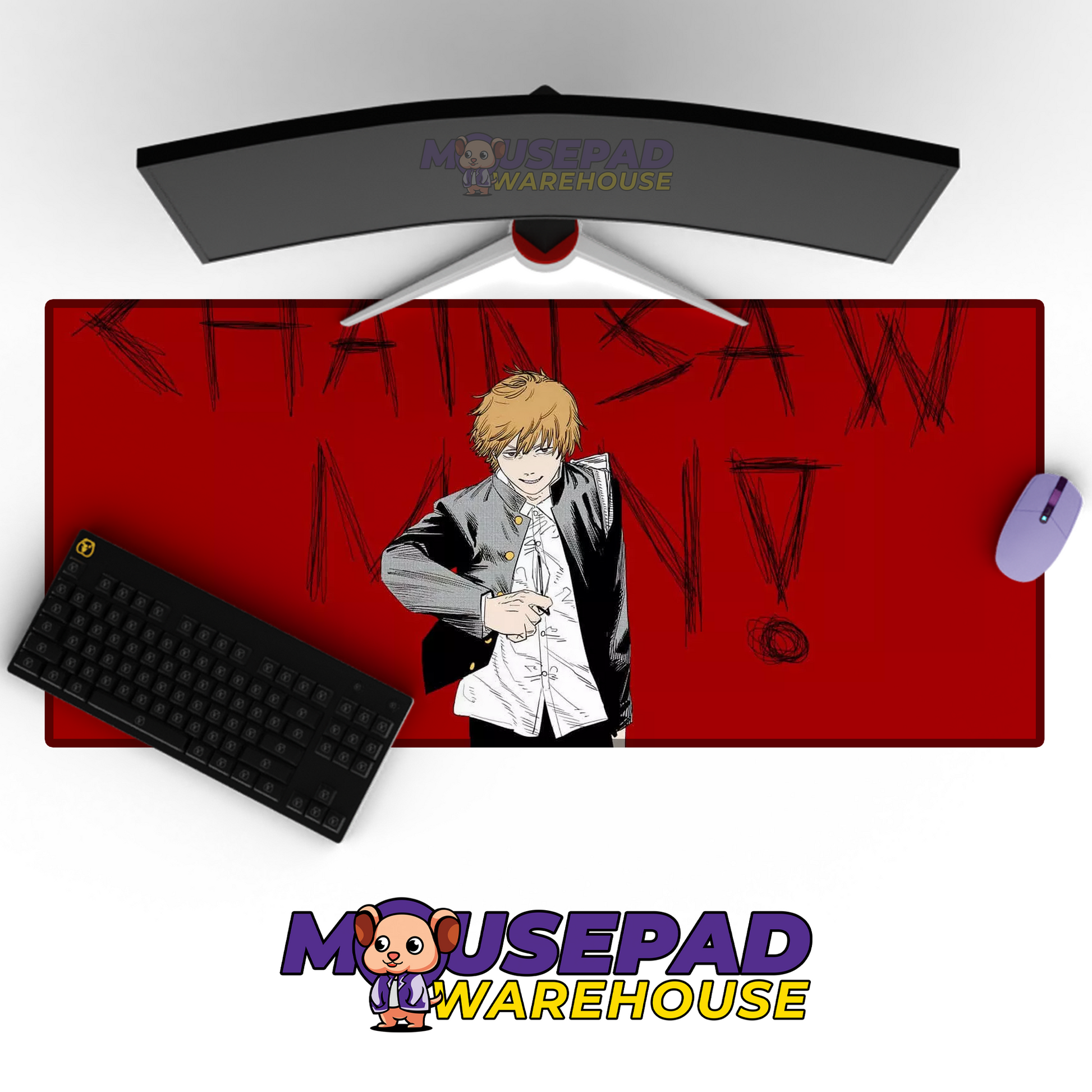 Denji Chainsaw Man V12 Mockup