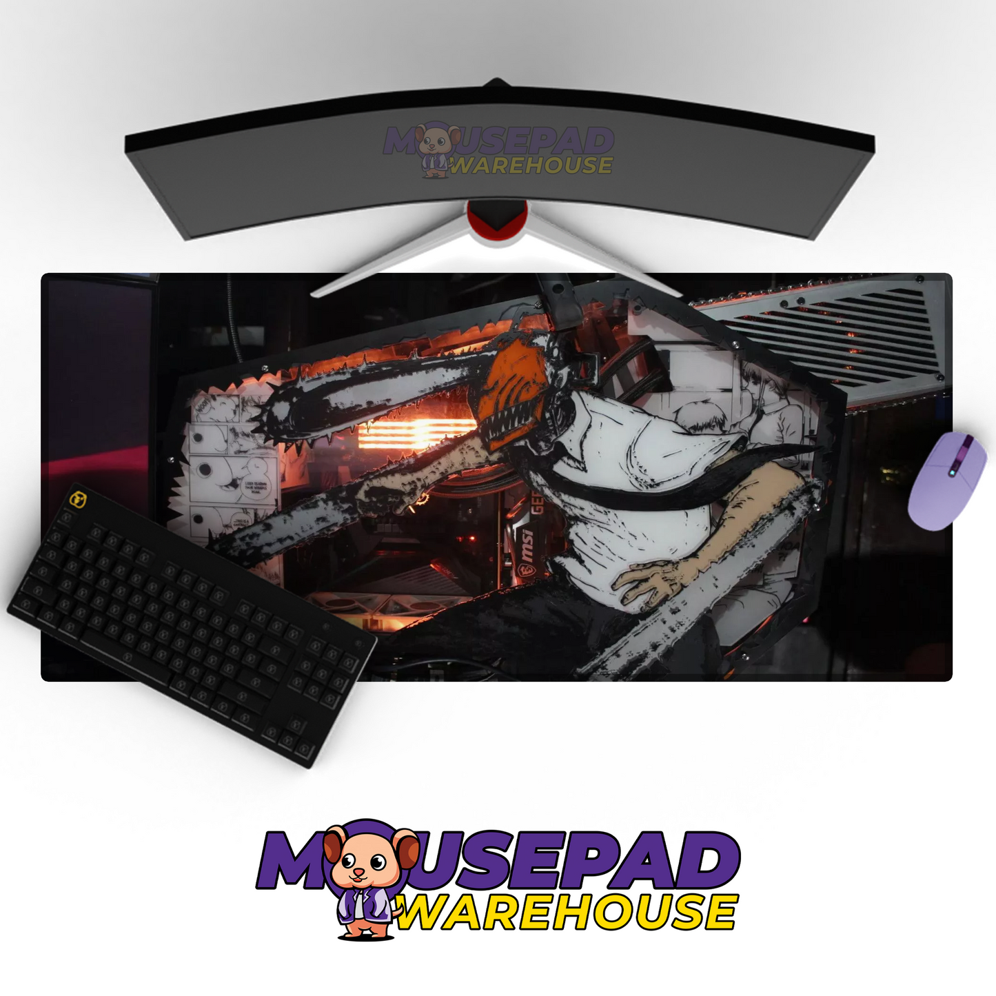 Denji Chainsaw Man V20 Mockup