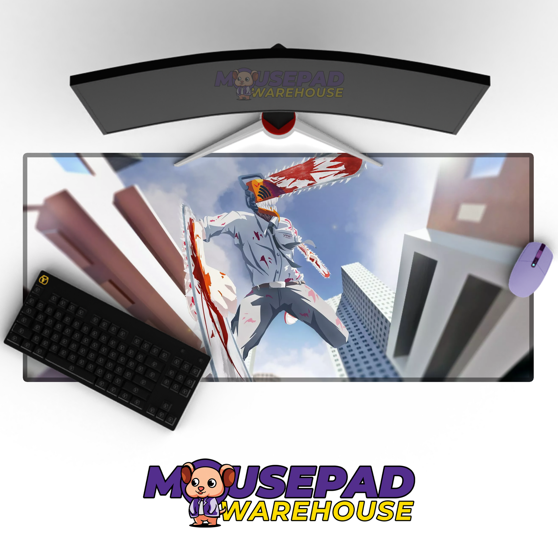 Denji Chainsaw Man V41 Mockup