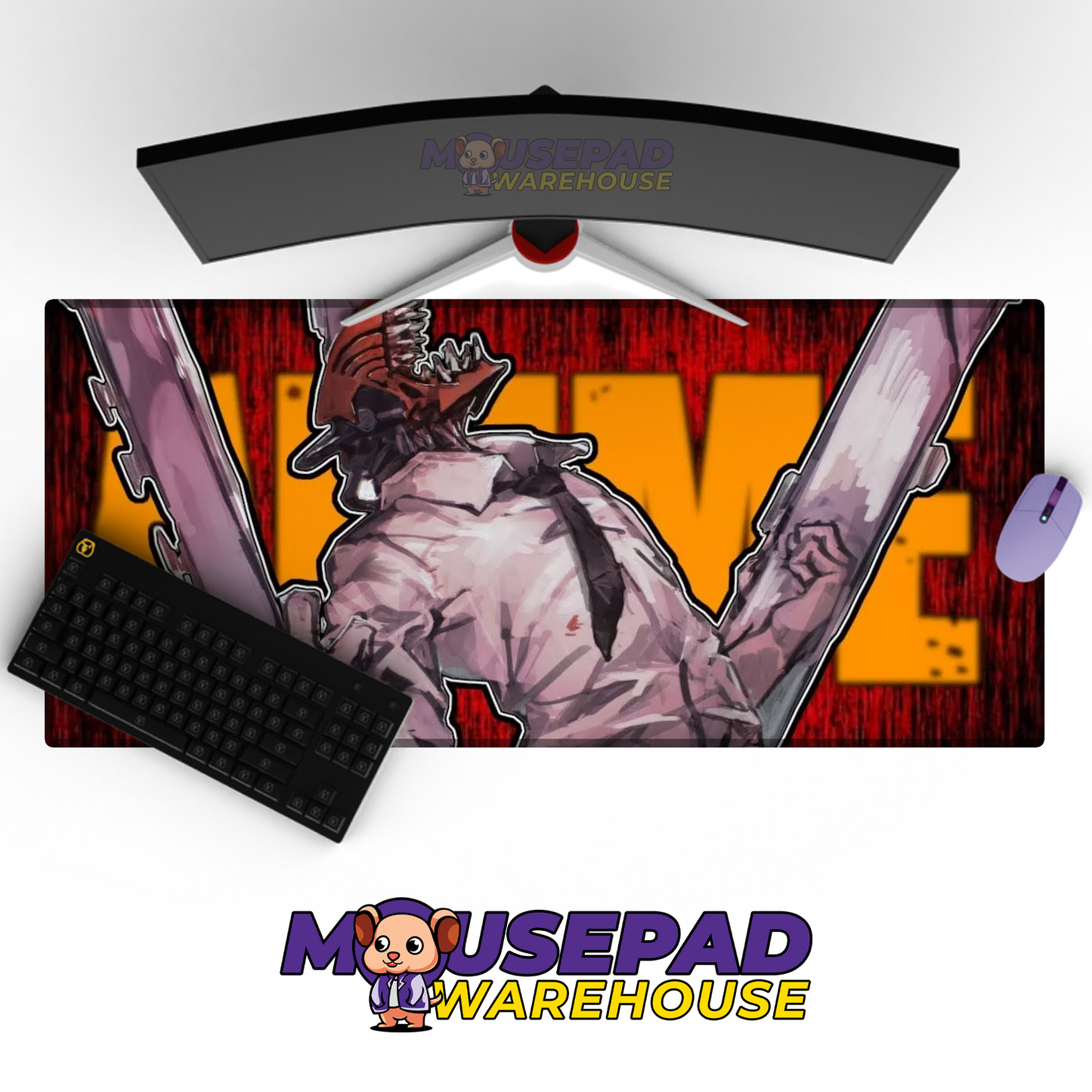 Denji Chainsaw Man V4 Mockup