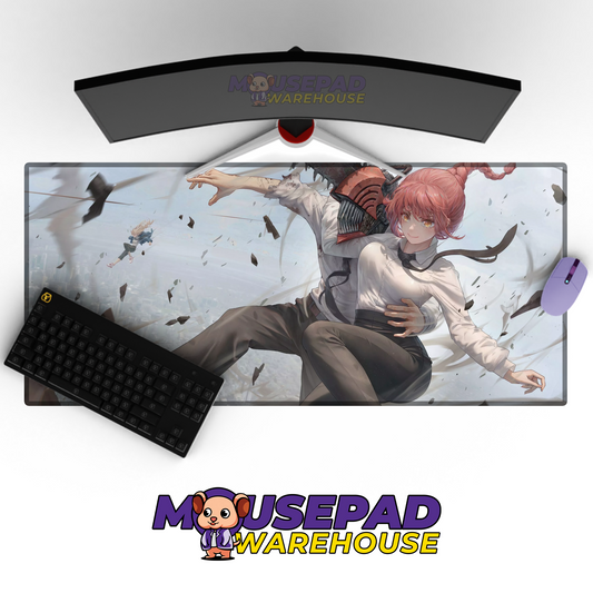 Denji Makima Chainsaw Man V5 Mockup