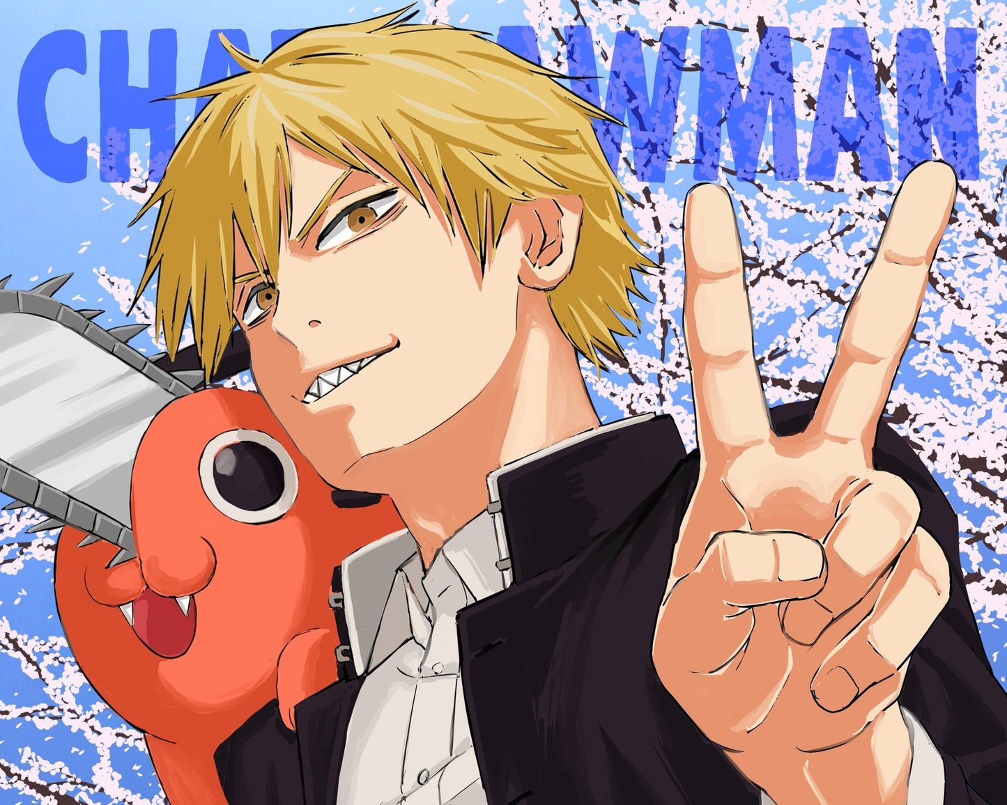 Denji Pochita Chainsaw Man V2 Mousepad