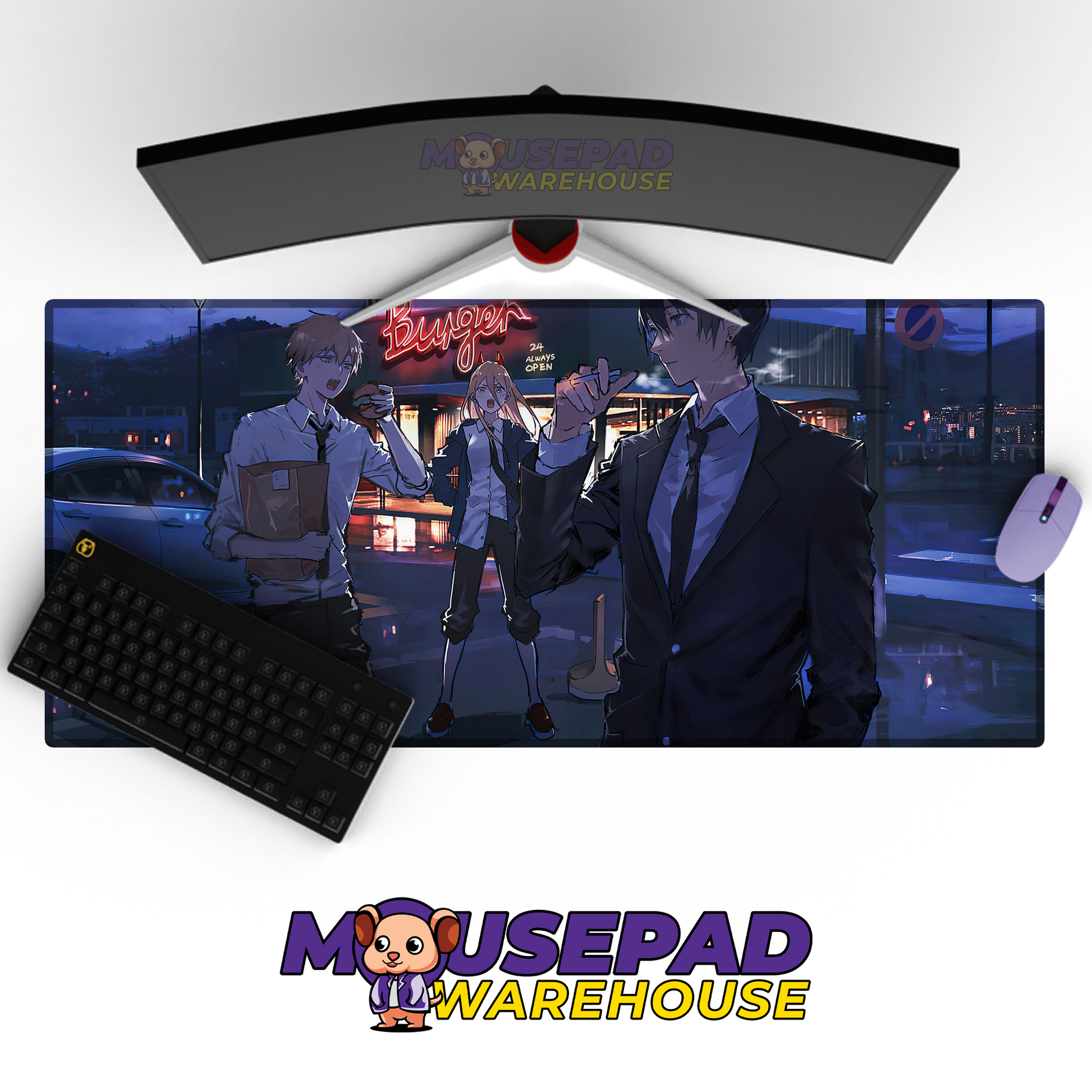 Denji Power Aki Chainsaw Man V50 Mockup