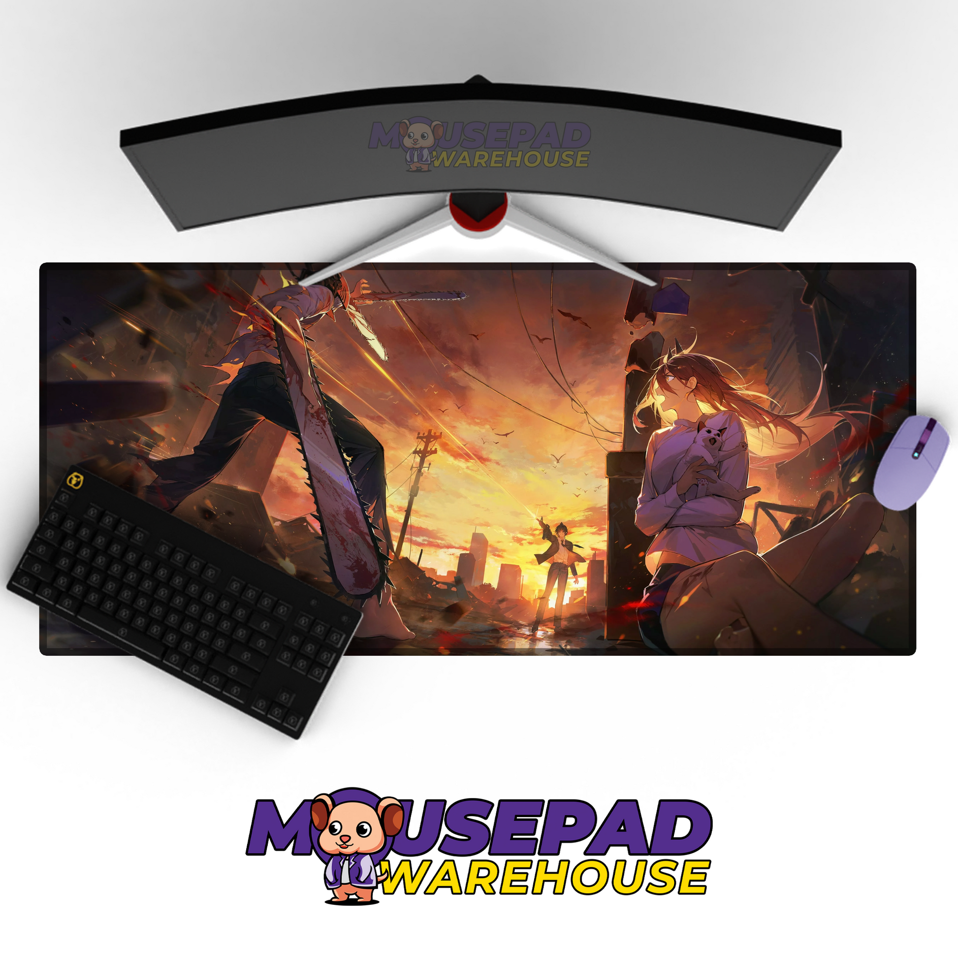 Denji Power Chainsaw Man V21 Mockup