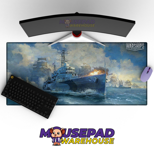 Destroyer Warship V11 Mousepad Deskmat Mockup