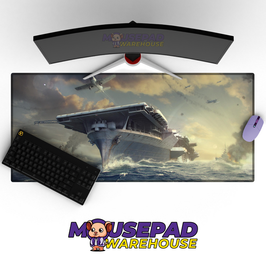 Destroyer Warship V19 Mousepad Deskmat Mockup