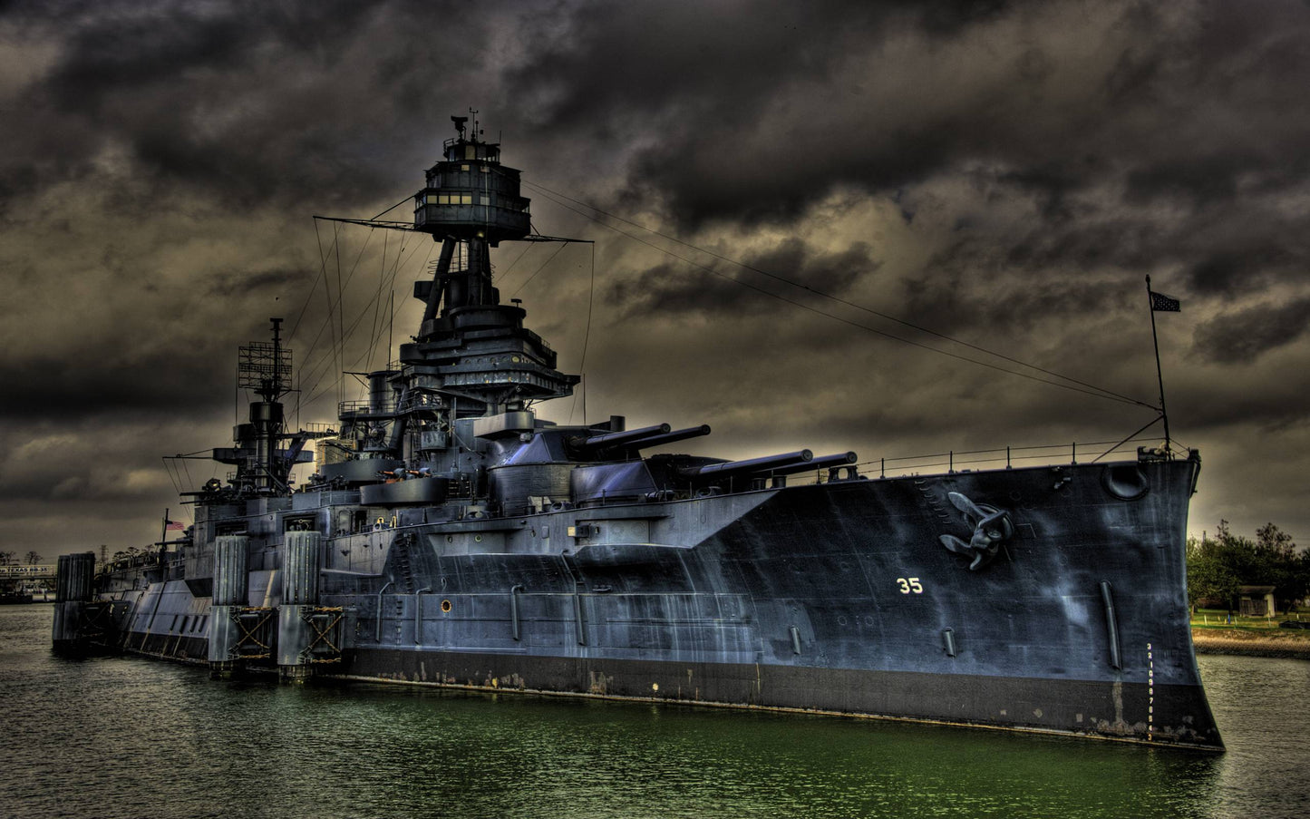 Destroyer Warship V1 Mousepad Deskmat