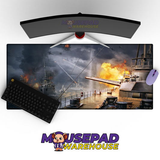 Destroyer Warship V22 Mousepad Deskmat Mockup