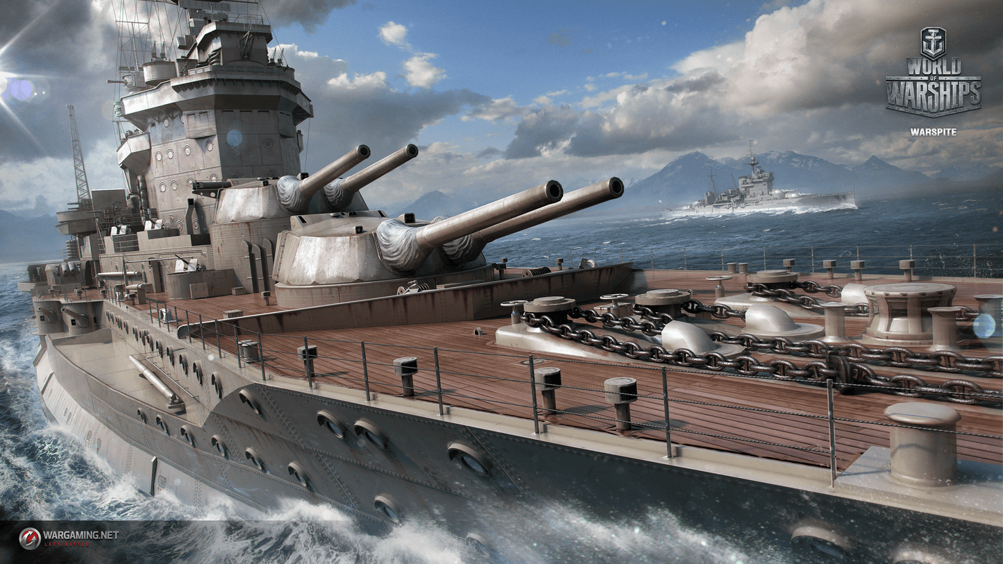 Destroyer Warship V28 Mousepad Deskmat