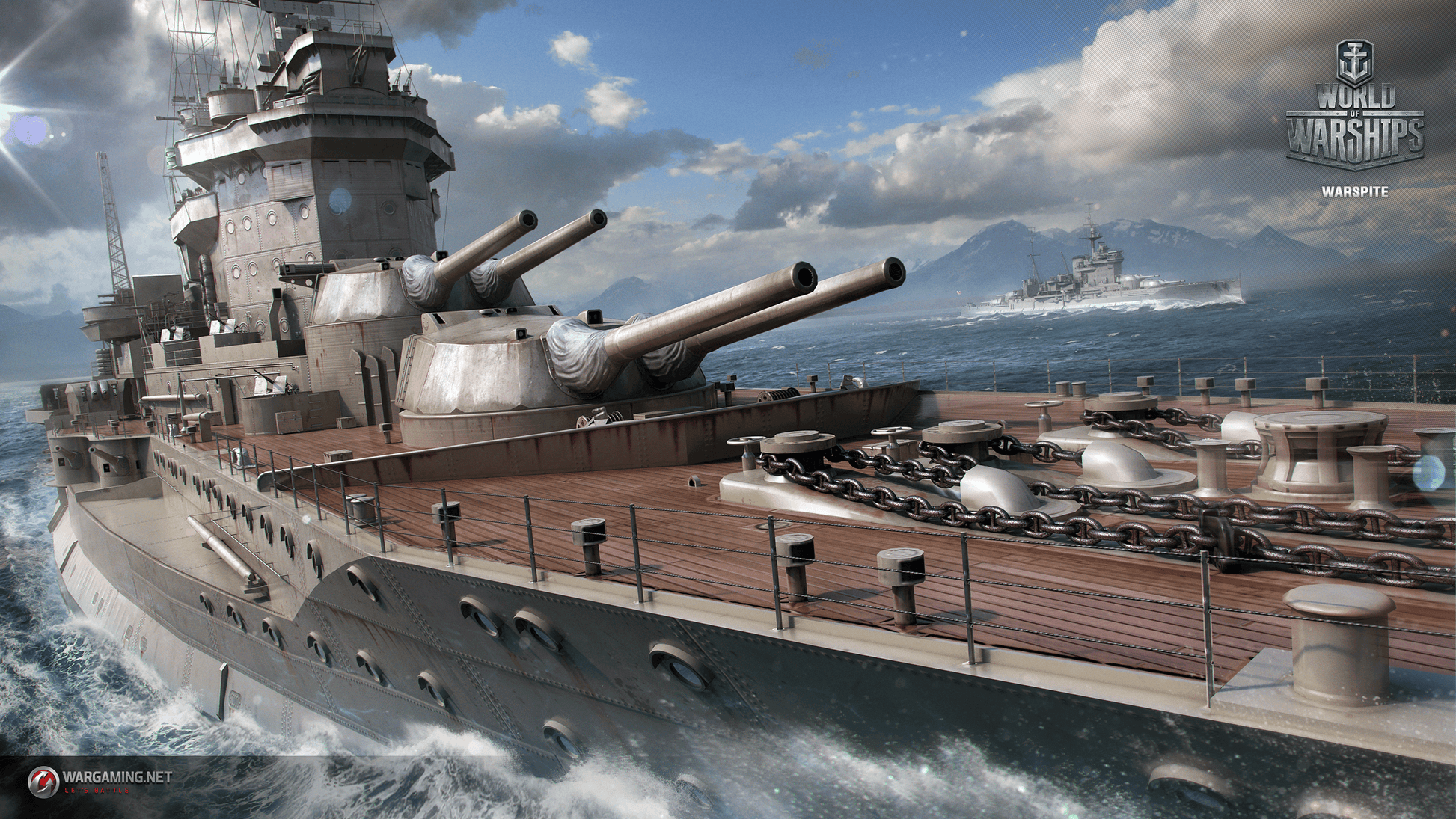 Destroyer Warship V28 Mousepad Deskmat