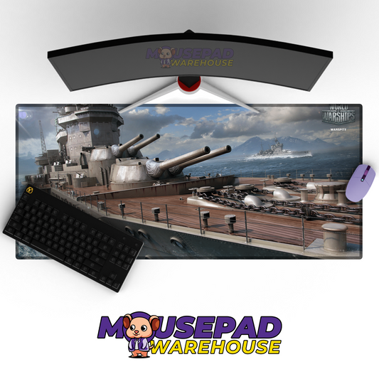 Destroyer Warship V28 Mousepad Deskmat Mockup