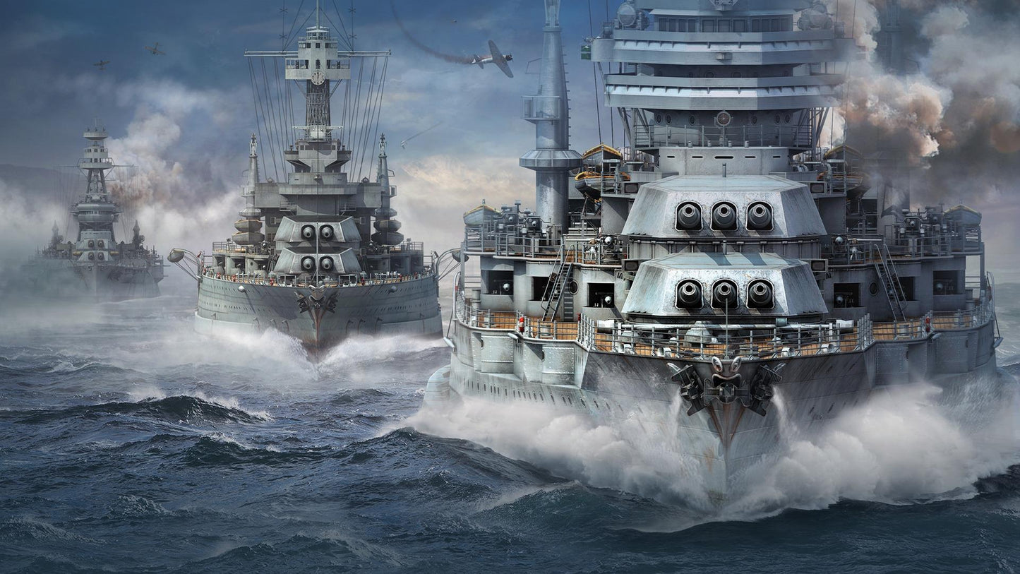 Destroyer Warship V29 Mousepad Deskmat