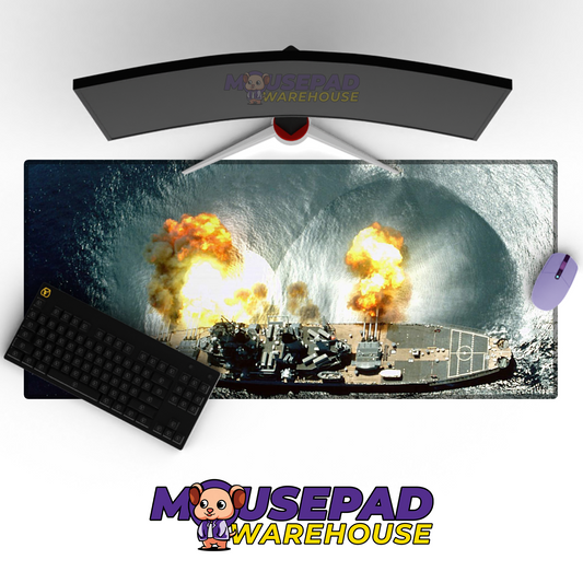 Destroyer Warship V32 Mousepad Deskmat Mockup