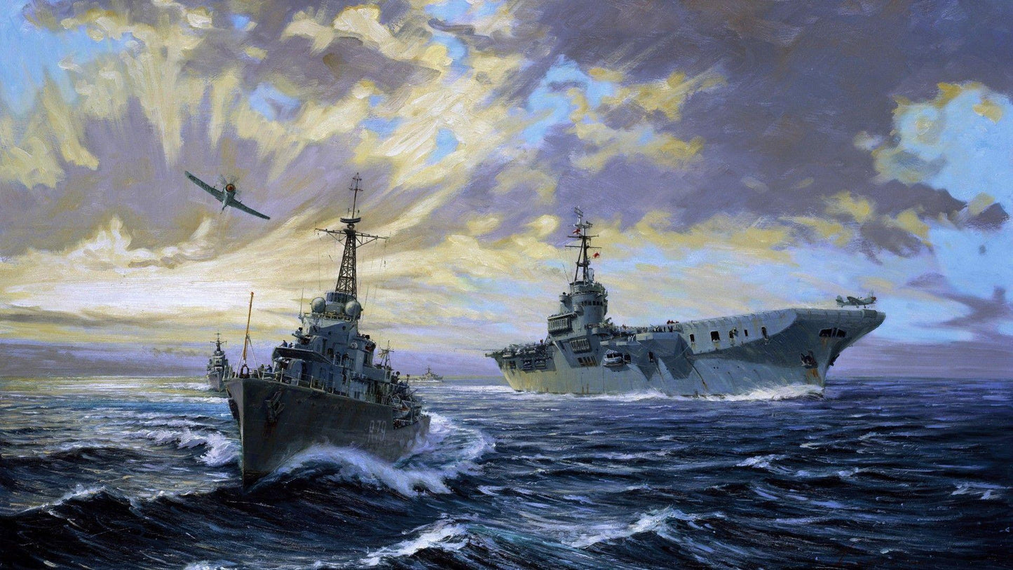 Destroyer Warship V39 Mousepad Deskmat