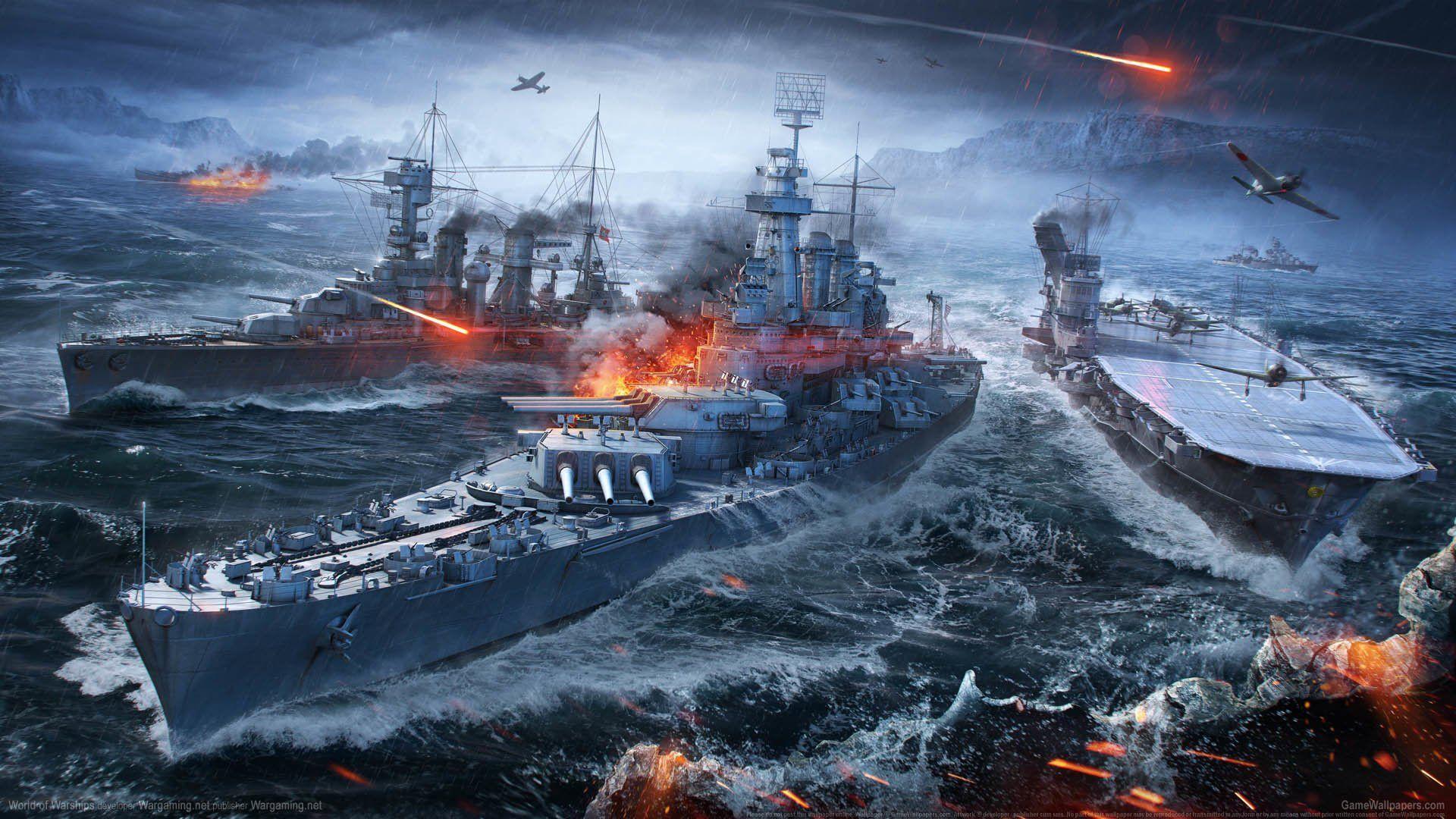 Destroyer Warship V3 Mousepad Deskmat