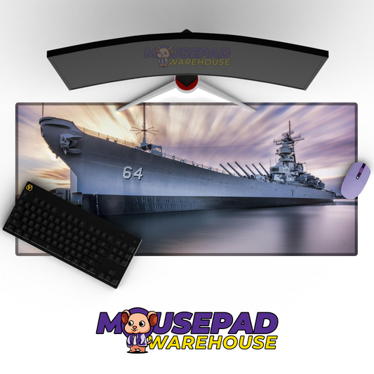 Destroyer Warship V41 Mousepad Deskmat Mockup
