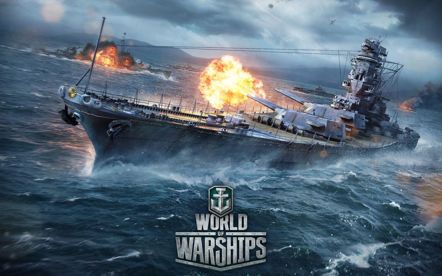 Destroyer Warship V4 Mousepad Deskmat