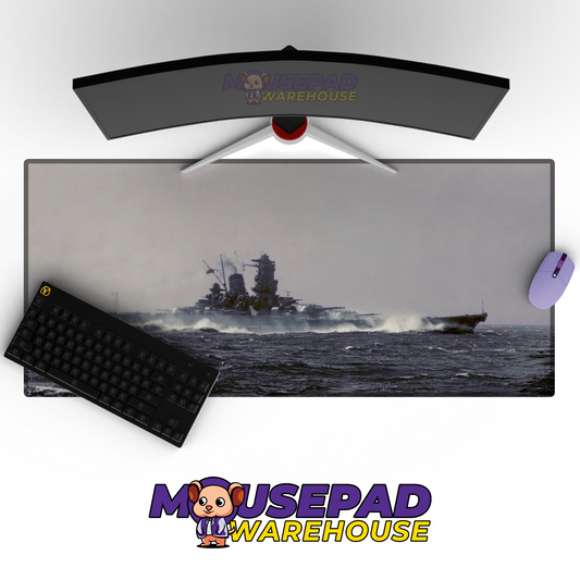 Destroyer Warship V6 Mousepad Deskmat Mockup