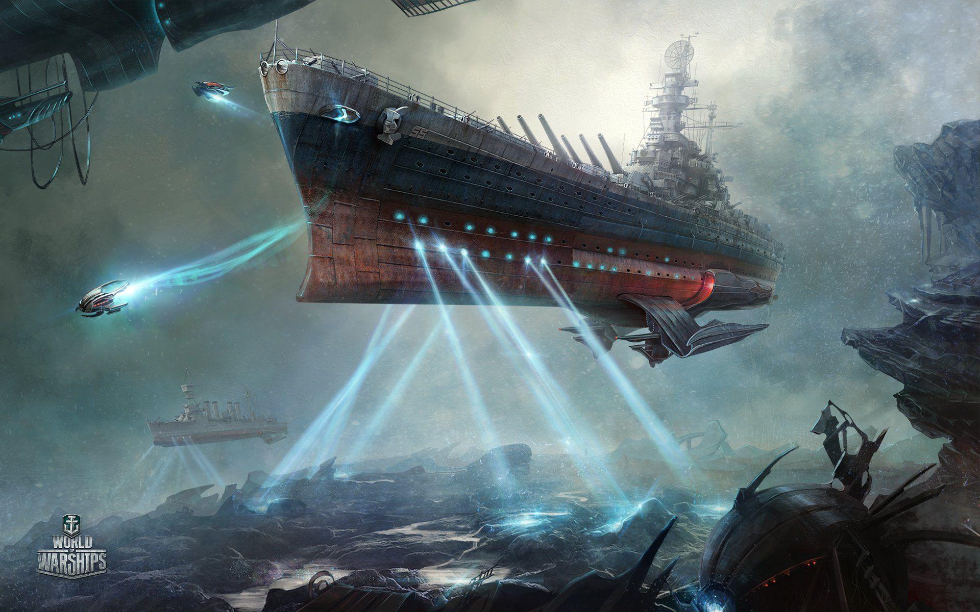 Destroyer Warship V7 Mousepad Deskmat