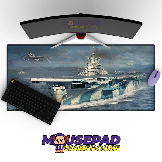 Destroyer Warship V8 Mousepad Deskmat Mockup