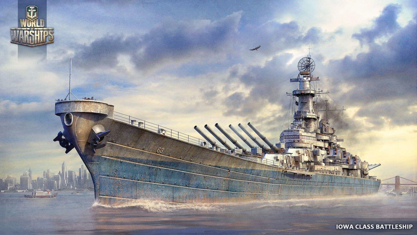 Destroyer Warship V9 Mousepad Deskmat