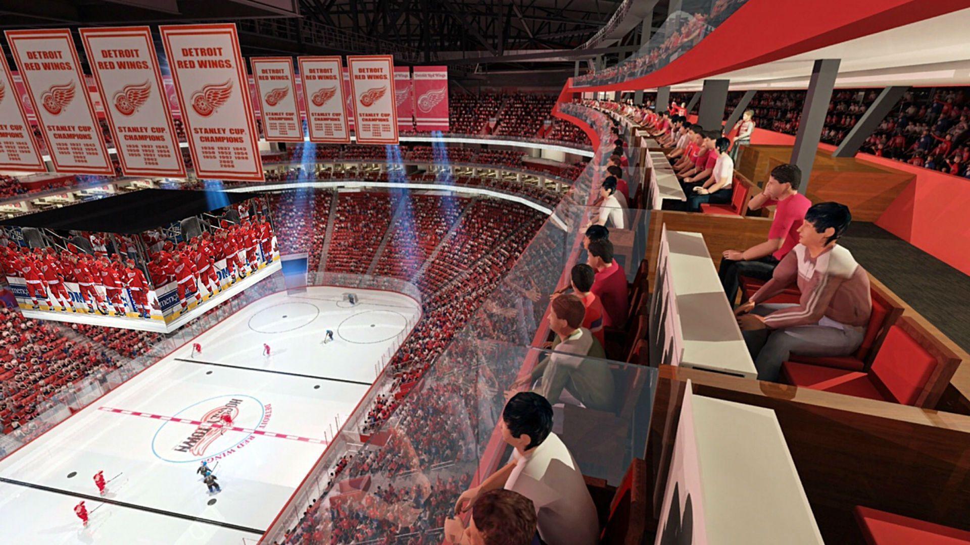 Detroit Red Wings V10 Mousepad Deskmat