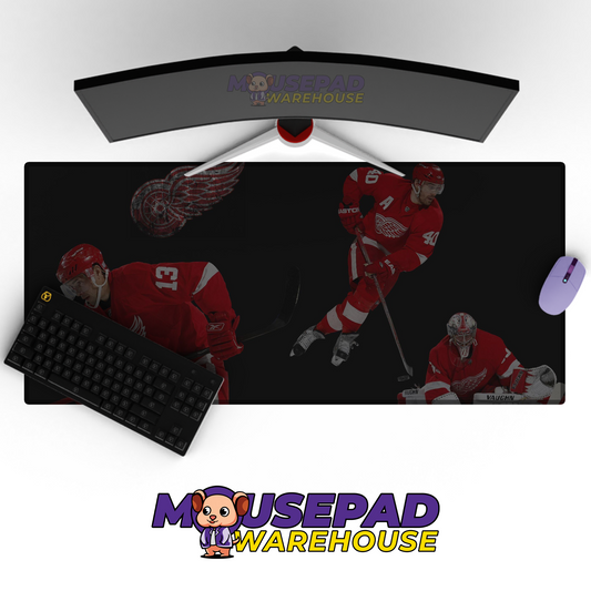 Detroit Red Wings V11 Mousepad Deskmat Mockup