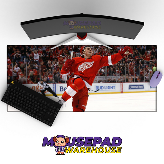 Detroit Red Wings V14 Mousepad Deskmat Mockup