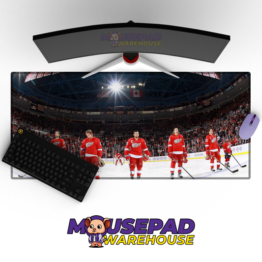 Detroit Red Wings V22 Mousepad Deskmat Mockup