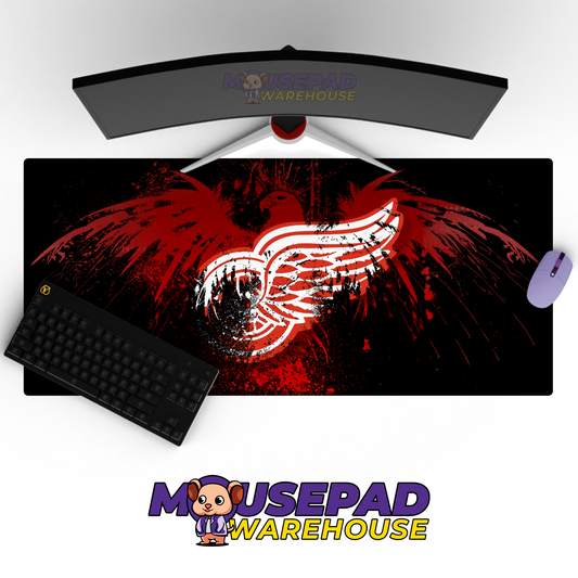 Detroit Red Wings V26 Mousepad Deskmat Mockup