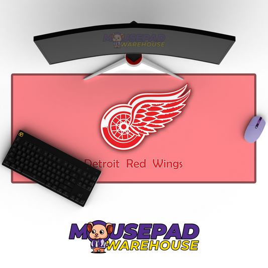 Detroit Red Wings V30 Mousepad Deskmat Mockup