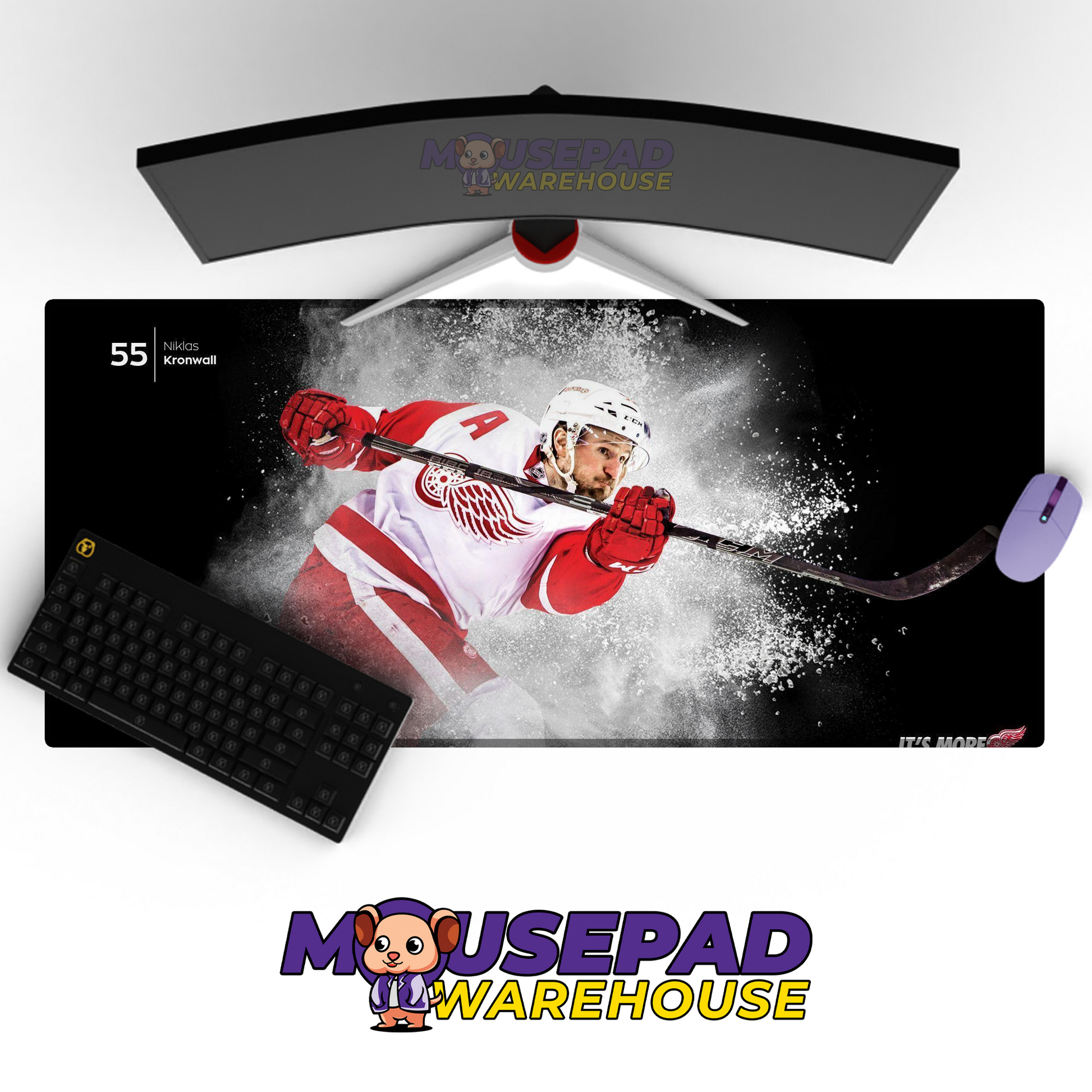Detroit Red Wings V31 Mousepad Deskmat Mockup