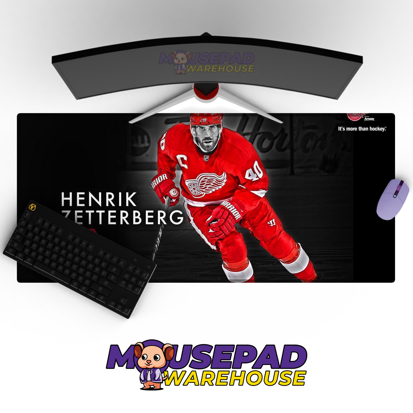 Detroit Red Wings V32 Mousepad Deskmat Mockup