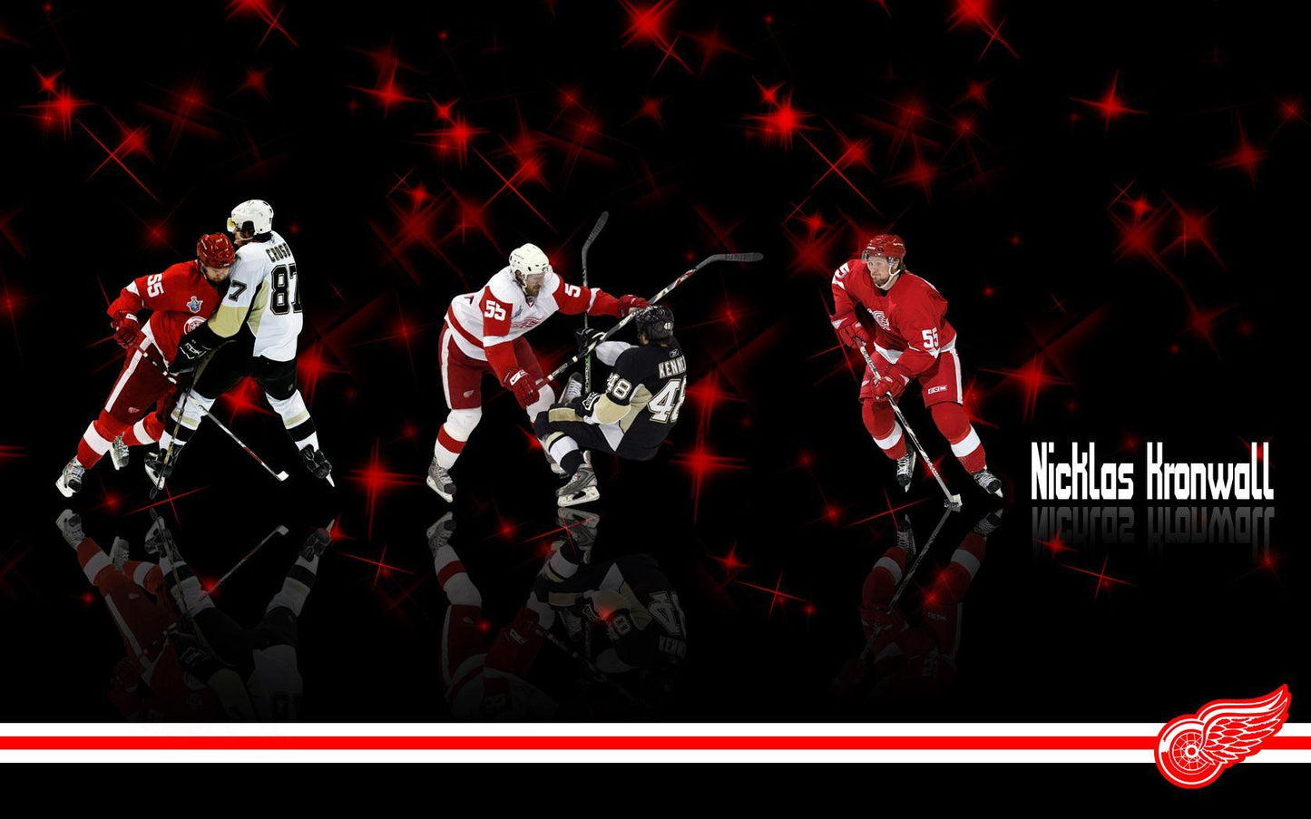 Detroit Red Wings V33 Mousepad Deskmat