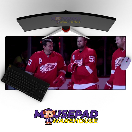 Detroit Red Wings V37 Mousepad Deskmat Mockup